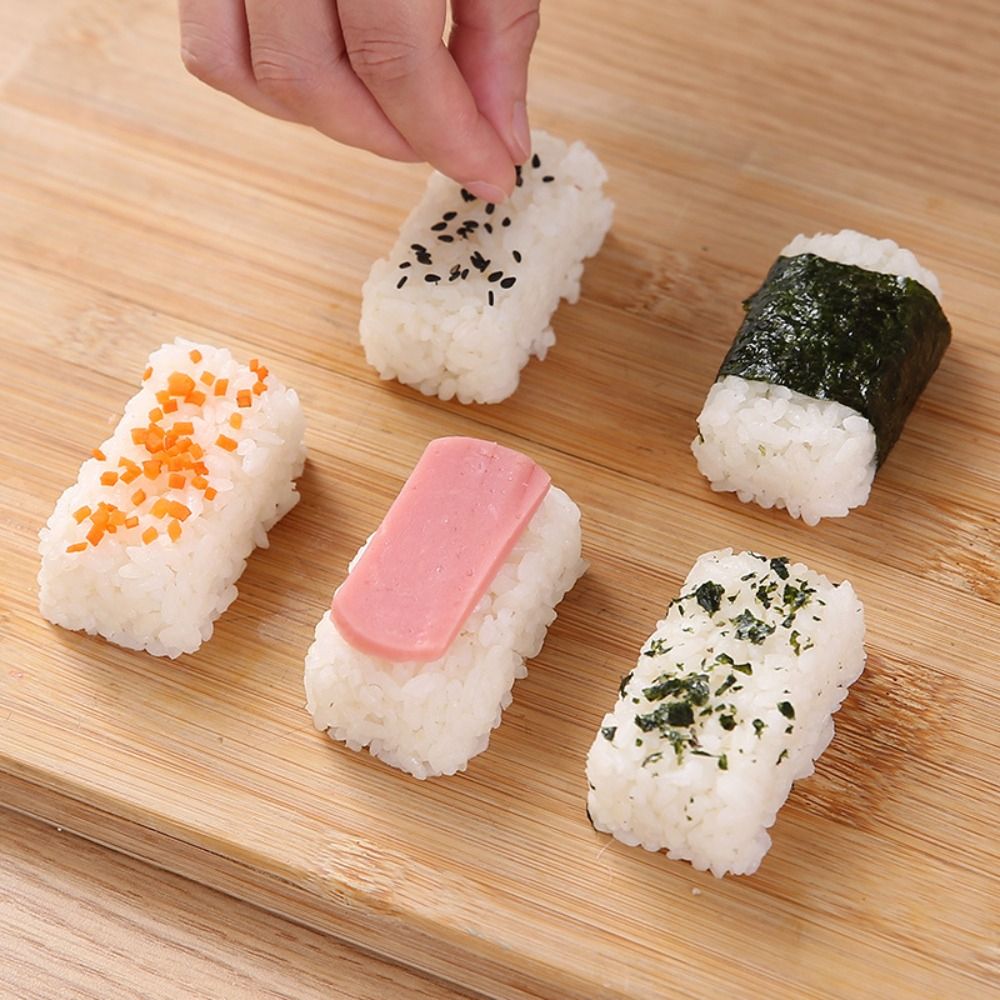 丈夫なDIY寿司型メーカー、焦げ付き防止の三角形ご飯型、むす - Sushi Making Kit のレビューと価格