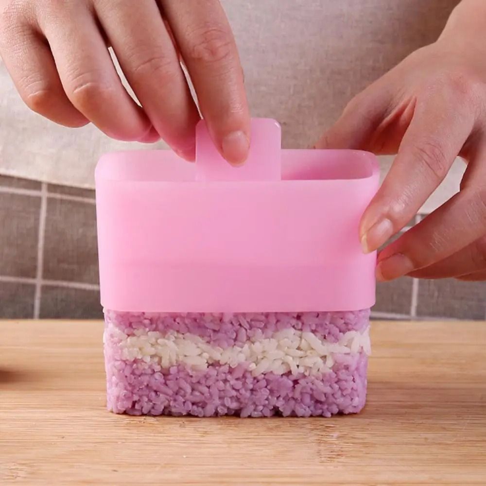 丈夫なDIY寿司型メーカー、焦げ付き防止の三角形ご飯型、むす - Sushi Making Kit のレビューと価格