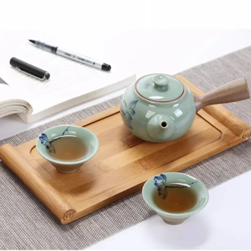 手描きのオープンスライスアイスクラックラフ陶器カップ1個、日 - Japanese Pottery のレビューと価格